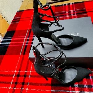 Kendall and Kyle Black Suede Shoe